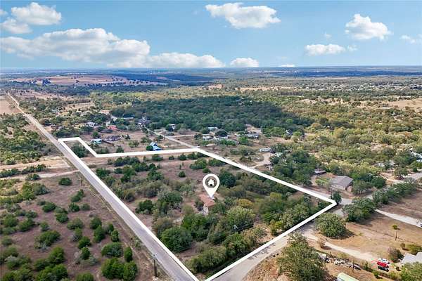 6.79 Acres of Land with Home for Sale in Cedar Creek, Texas