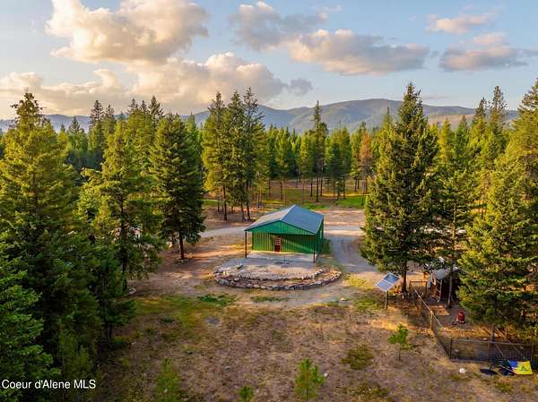 5.4 Acres of Land with Home for Sale in Spirit Lake, Idaho