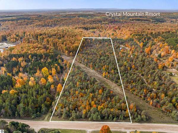 10 Acres of Recreational & Residential Land for Sale in Copemish, Michigan