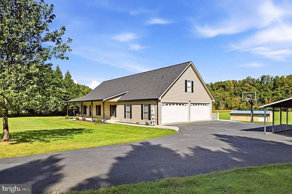 8 Acres of Land with Home for Sale in Kearneysville, West Virginia