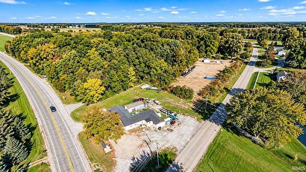 12.6 Acres of Commercial Land for Sale in Pierceton, Indiana