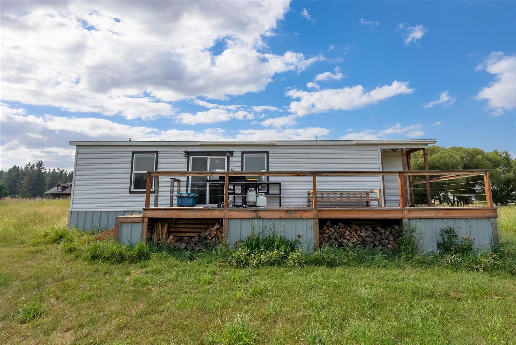 5.53 Acres of Land with Home for Sale in Columbia Falls, Montana