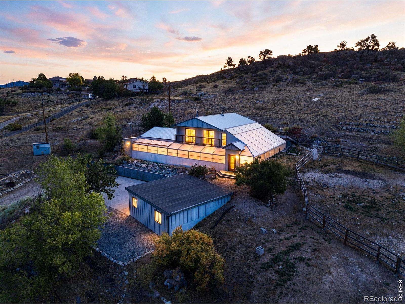 2.5 Acres of Land with Home for Sale in Loveland, Colorado
