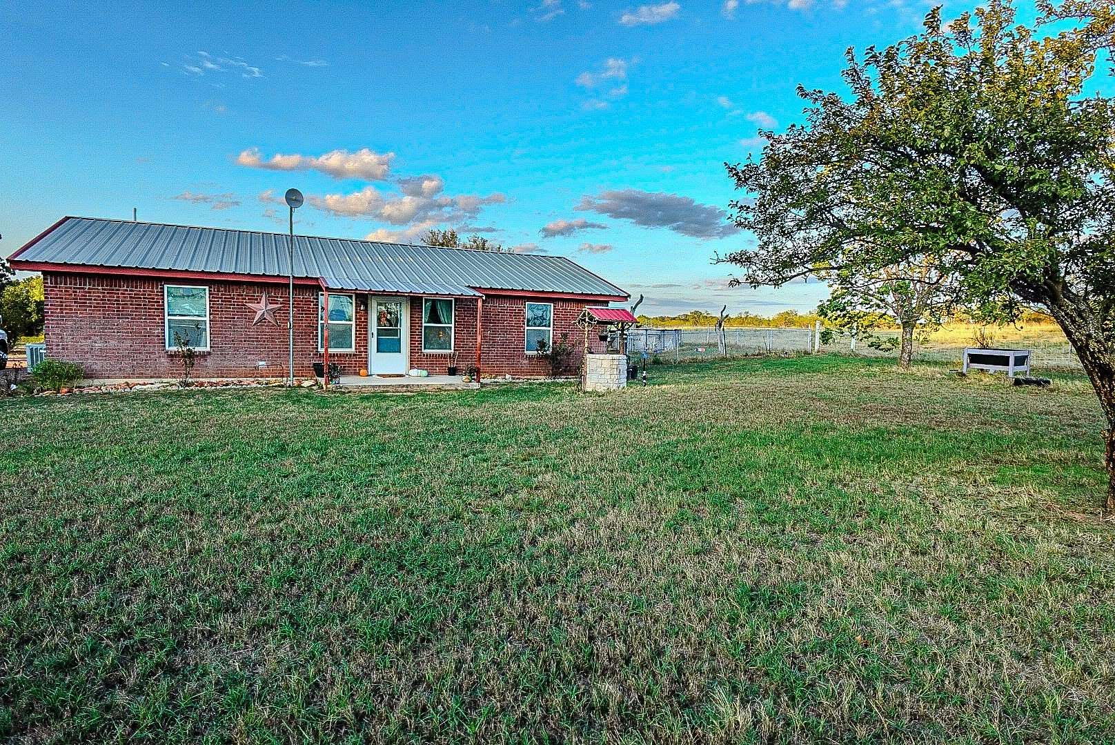 13.2 Acres of Land with Home for Sale in De Leon, Texas