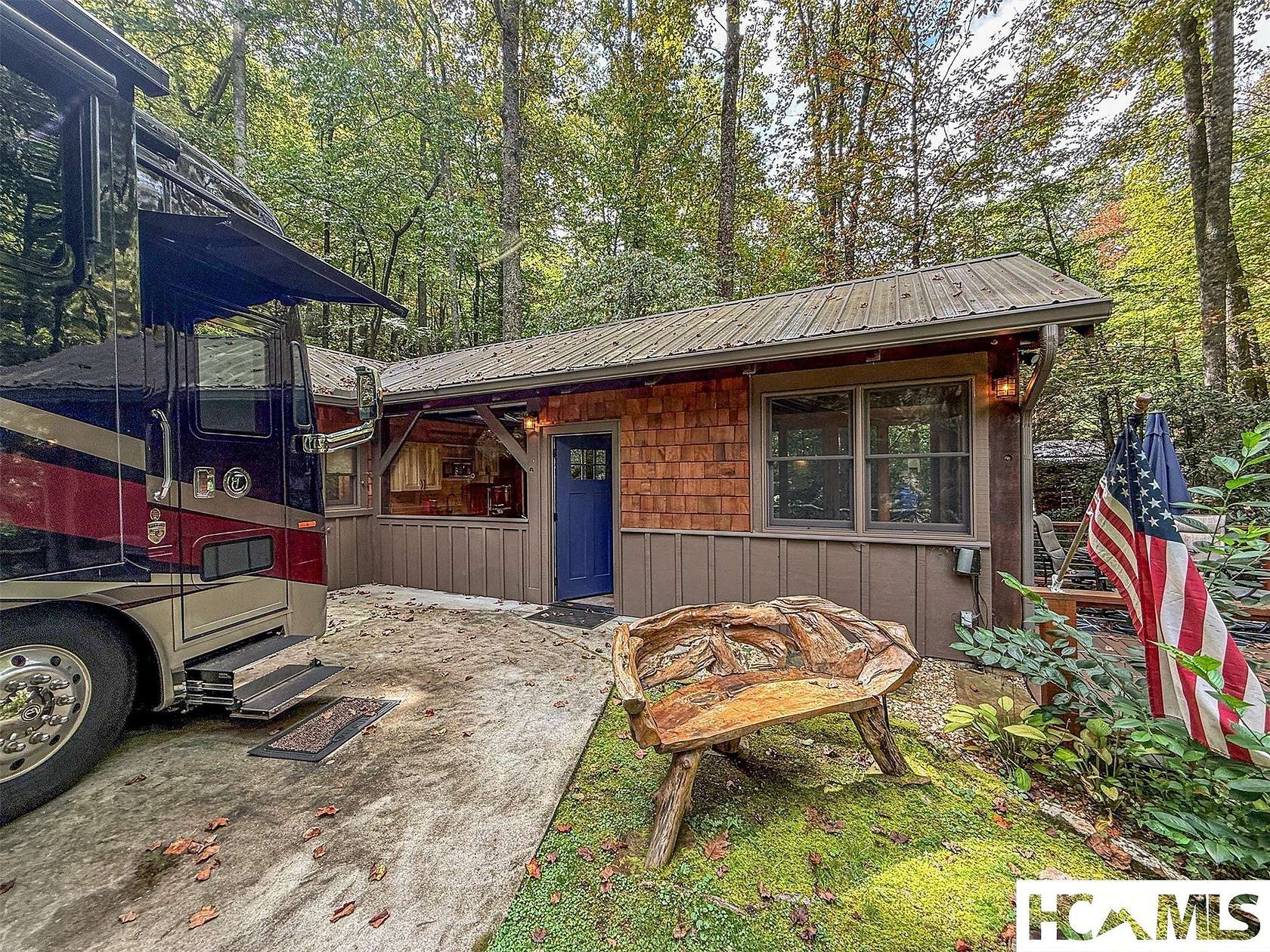 1 Acre of Land with Home for Sale in Scaly Mountain, North Carolina
