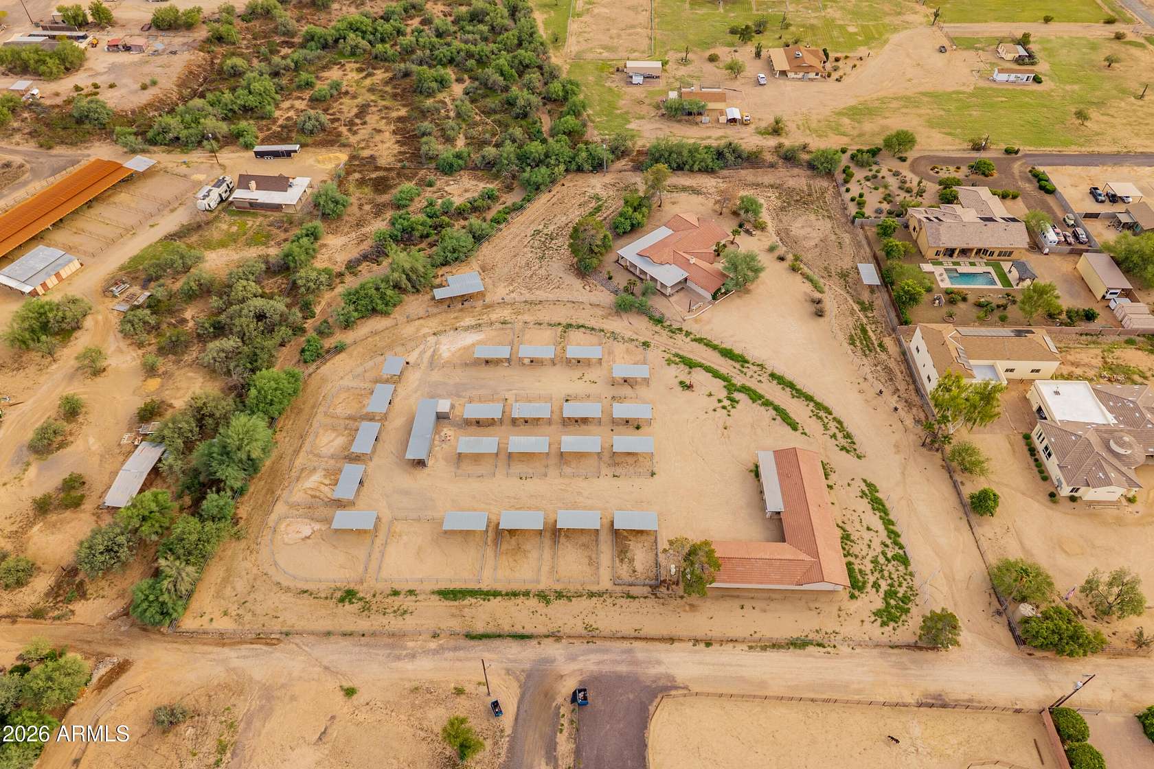 5 Acres of Land with Home for Sale in Phoenix, Arizona