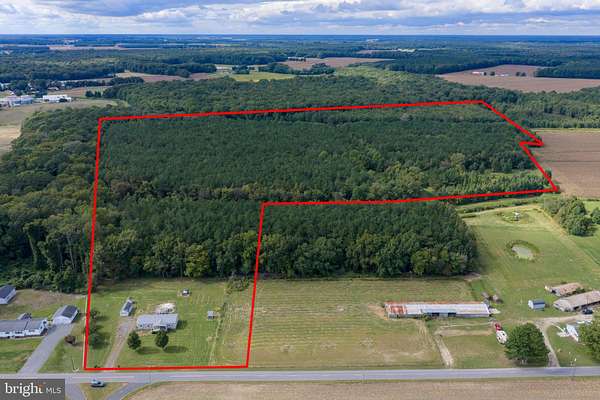 45.2 Acres of Recreational Land with Home for Sale in Whaleyville, Maryland