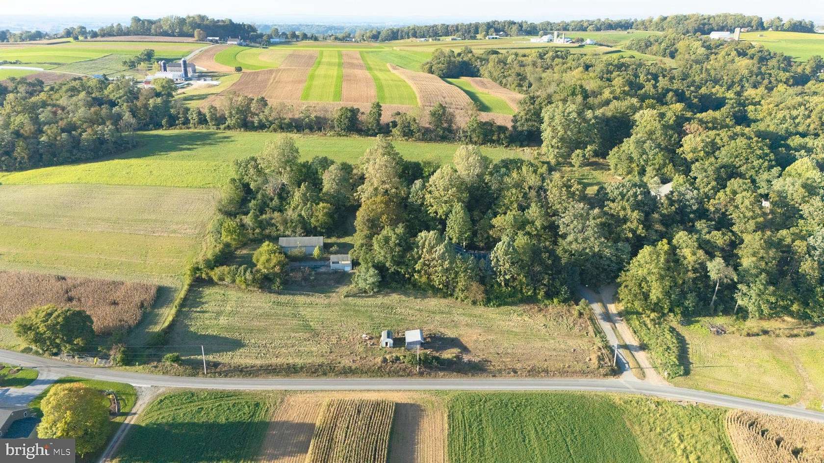 5.1 Acres of Land with Home for Sale in Quarryville, Pennsylvania