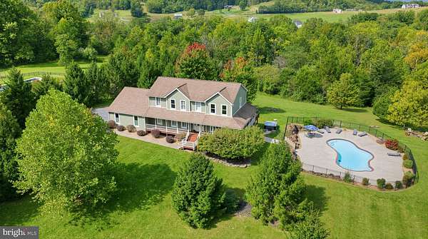 10 Acres of Land with Home for Sale in Bentonville, Virginia