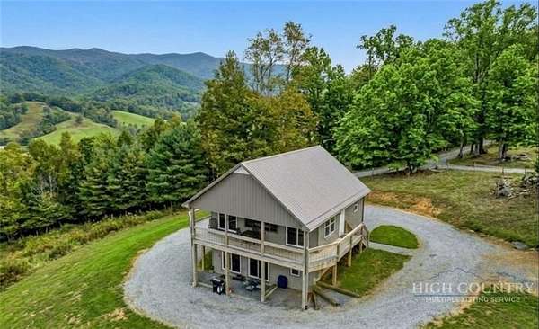 9.67 Acres of Land with Home for Sale in Mouth of Wilson, Virginia