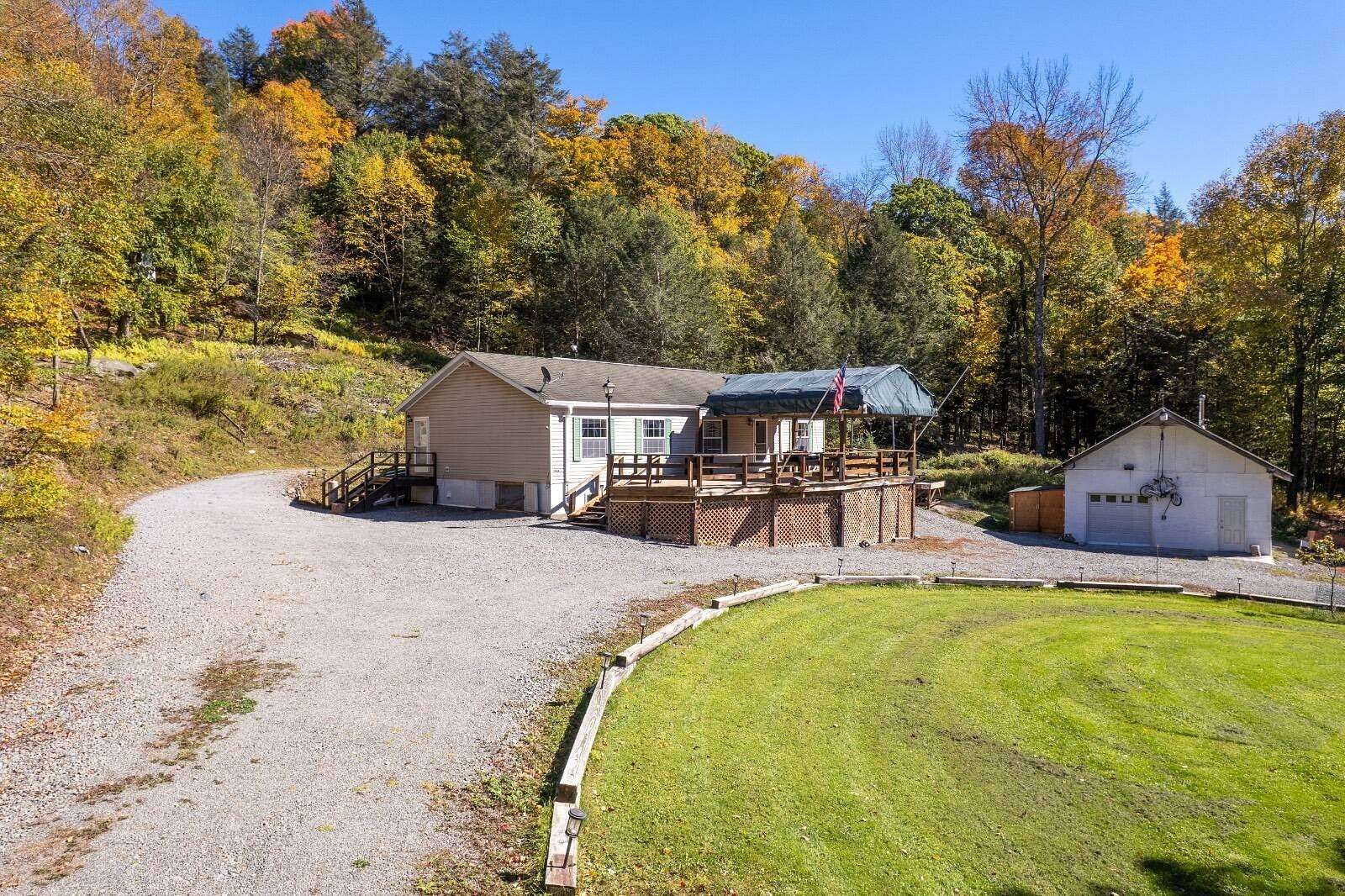 1.67 Acres of Land with Home for Sale in Downsville, New York