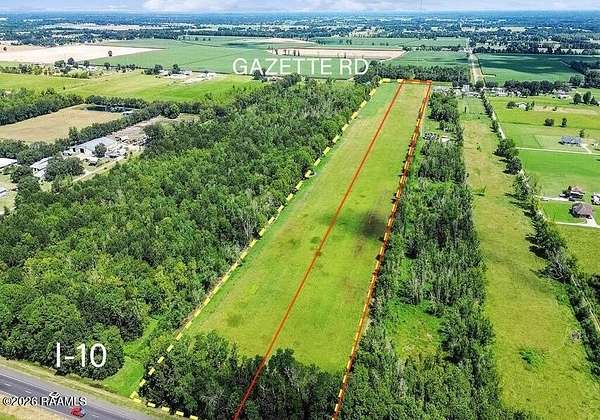 11.6 Acres of Land for Sale in Scott, Louisiana