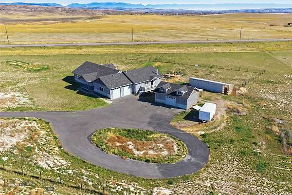 2.49 Acres of Land with Home for Sale in Three Forks, Montana