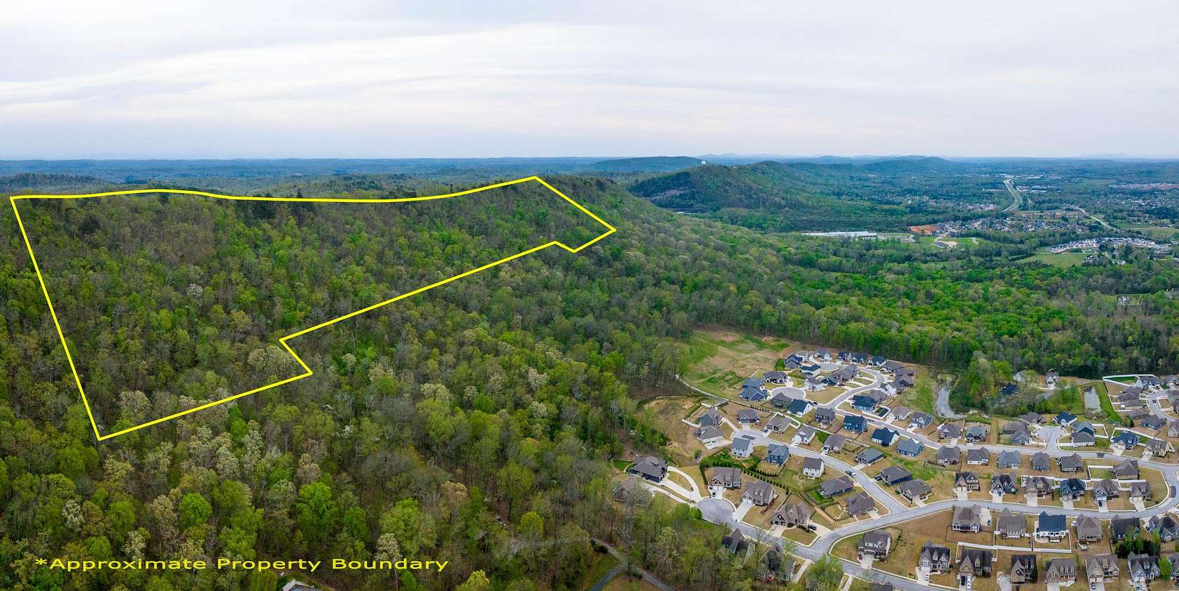 33.5 Acres of Recreational & Residential Land for Sale in Ooltewah, Tennessee