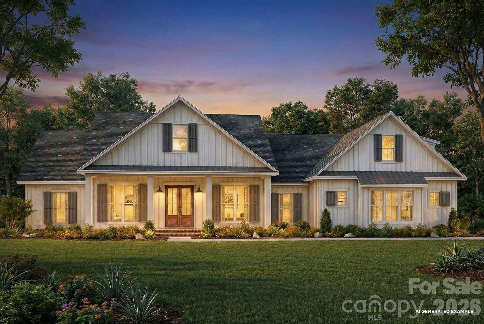 3.19 Acres of Land with Home for Sale in Stanley, North Carolina