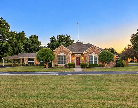 5.35 Acres of Land with Home for Sale in Chico, Texas