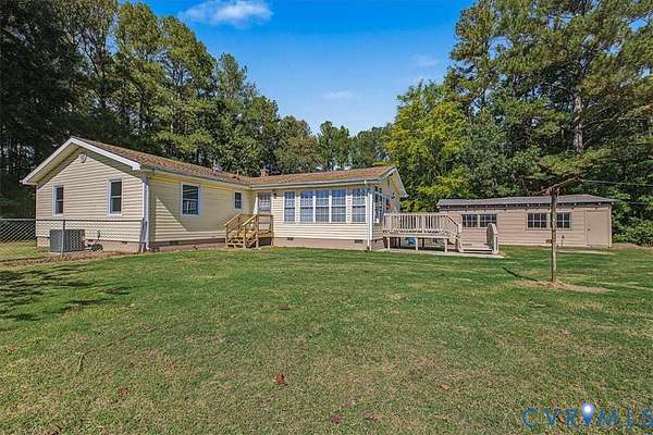9.27 Acres of Land with Home for Sale in Disputanta, Virginia