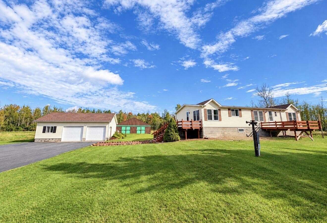 36.9 Acres of Land with Home for Sale in Champlain, New York