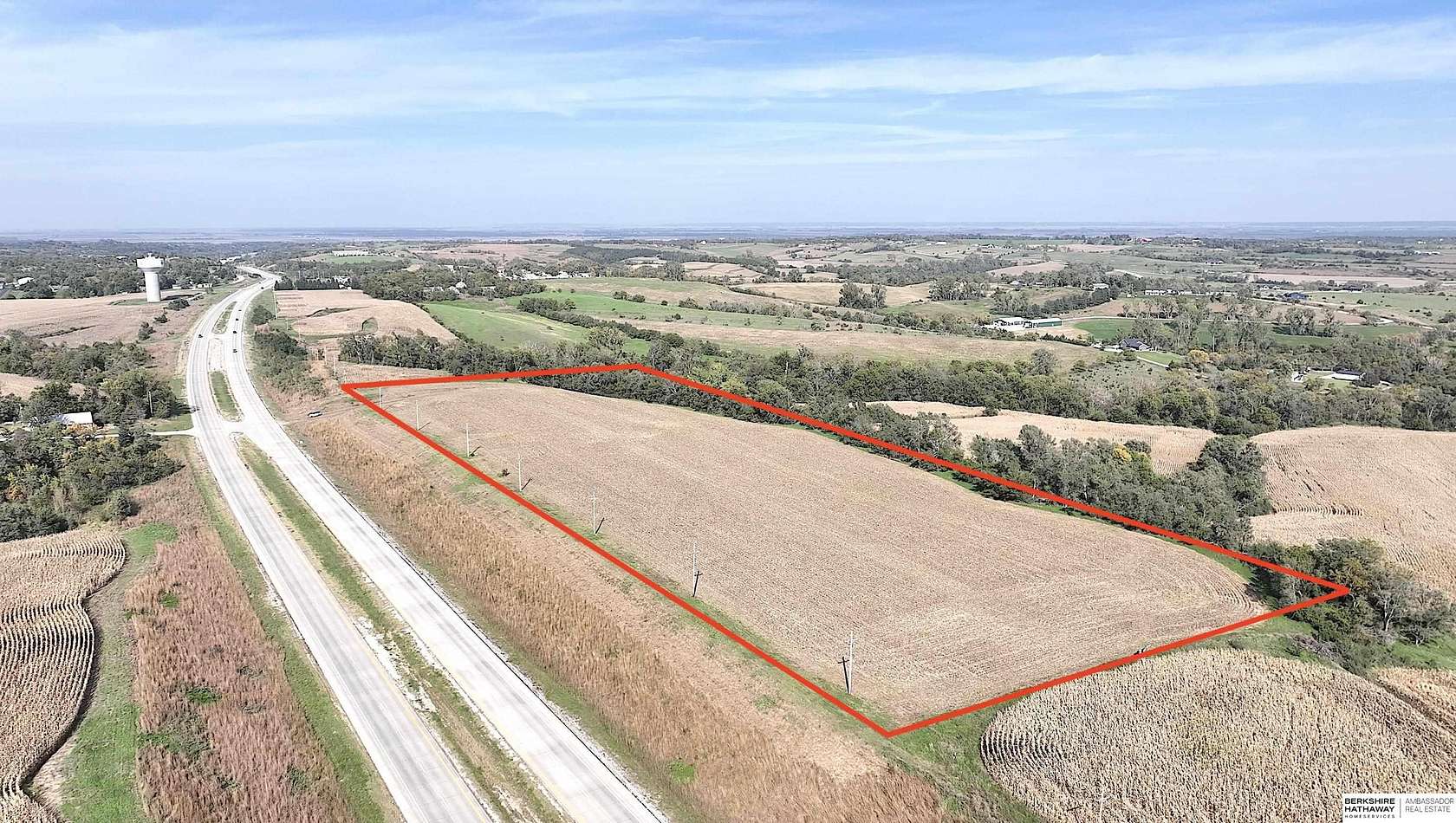 12.8 Acres of Mixed-Use Land for Sale in Blair, Nebraska