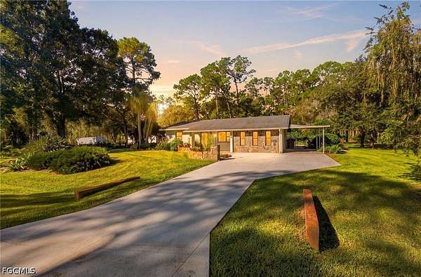 2 Acres of Land with Home for Sale in Lehigh Acres, Florida