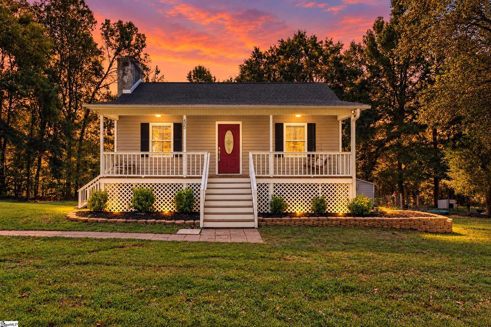 5.43 Acres of Land with Home for Sale in Gaffney, South Carolina