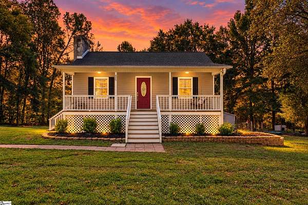 5.43 Acres of Land with Home for Sale in Gaffney, South Carolina