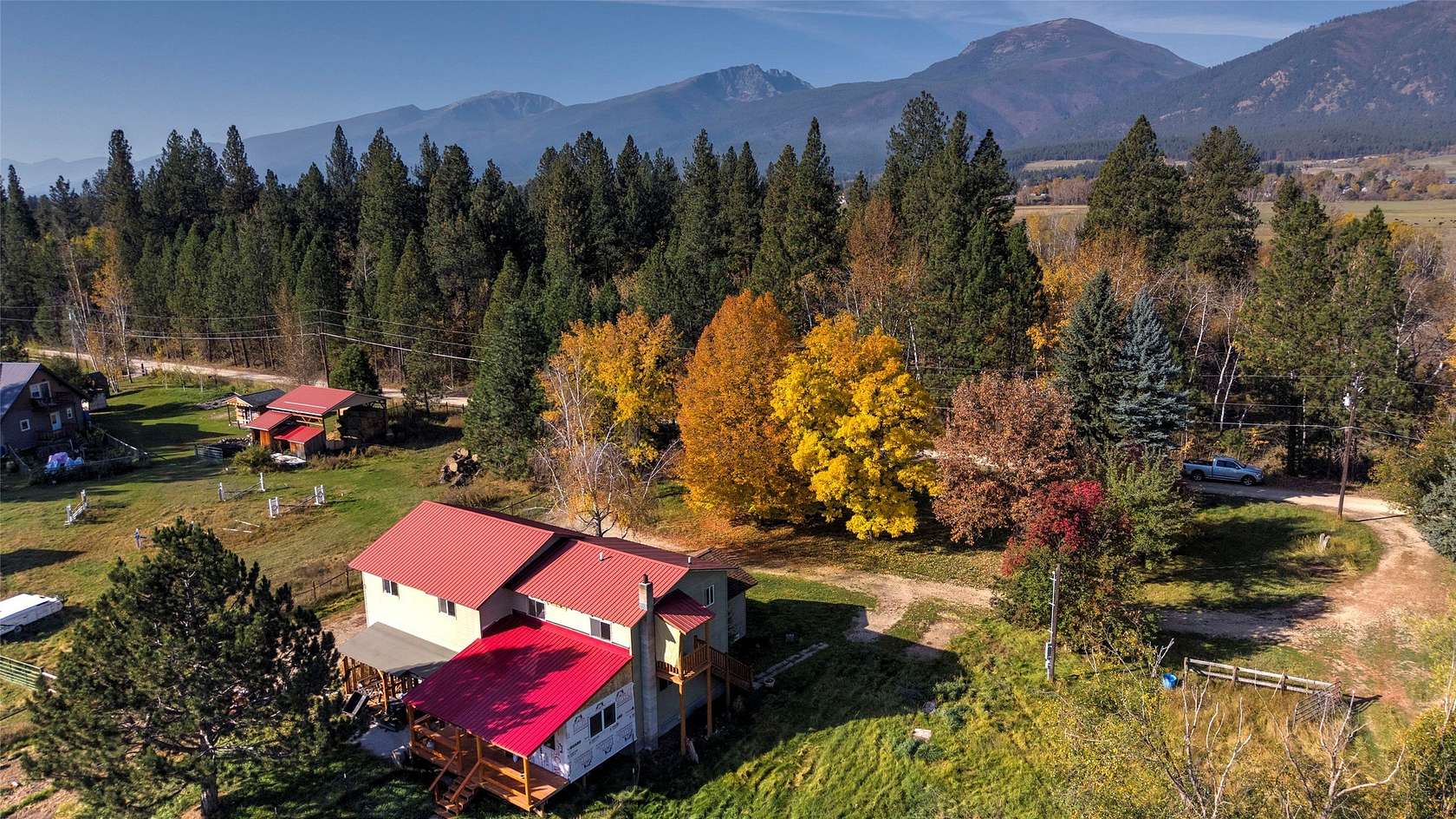 10 Acres of Land with Home for Sale in Florence, Montana