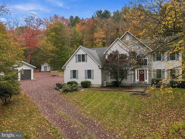 2.15 Acres of Land with Home for Sale in Bear Creek Village, Pennsylvania