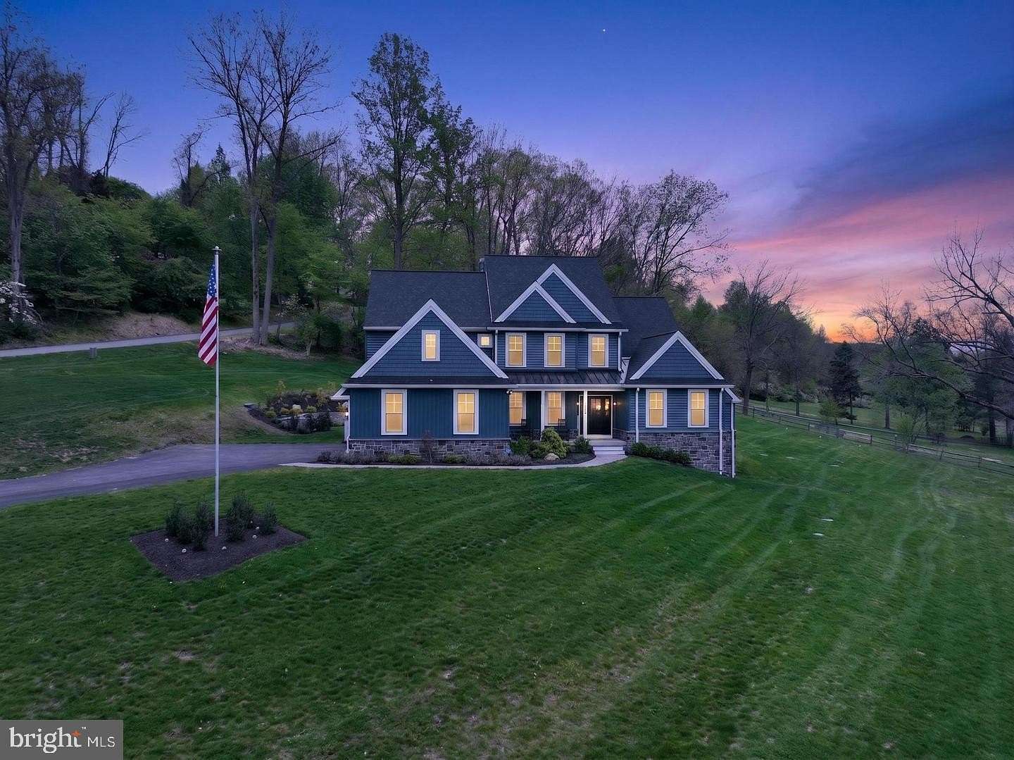 3 Acres of Land with Home for Sale in Media, Pennsylvania