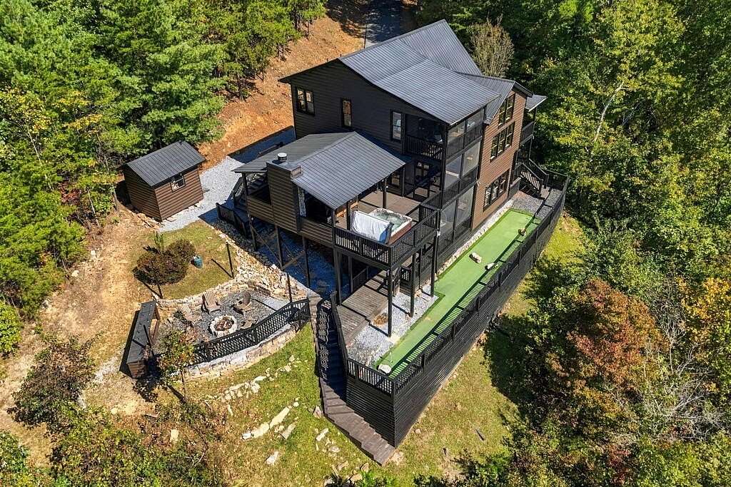 2.22 Acres of Land with Home for Sale in Blue Ridge, Georgia