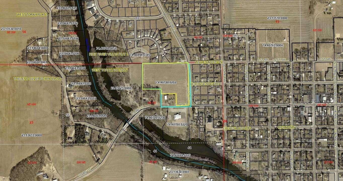 9.83 Acres of Residential Land for Sale in Richmond, Minnesota