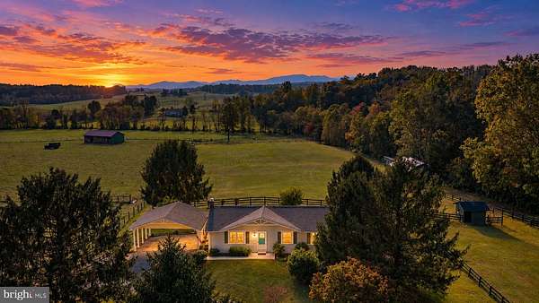 5 Acres of Land with Home for Sale in Reva, Virginia