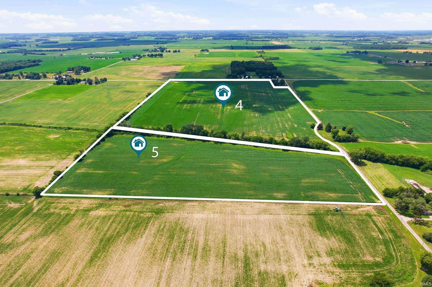 147 Acres of Land for Auction in Union City, Indiana