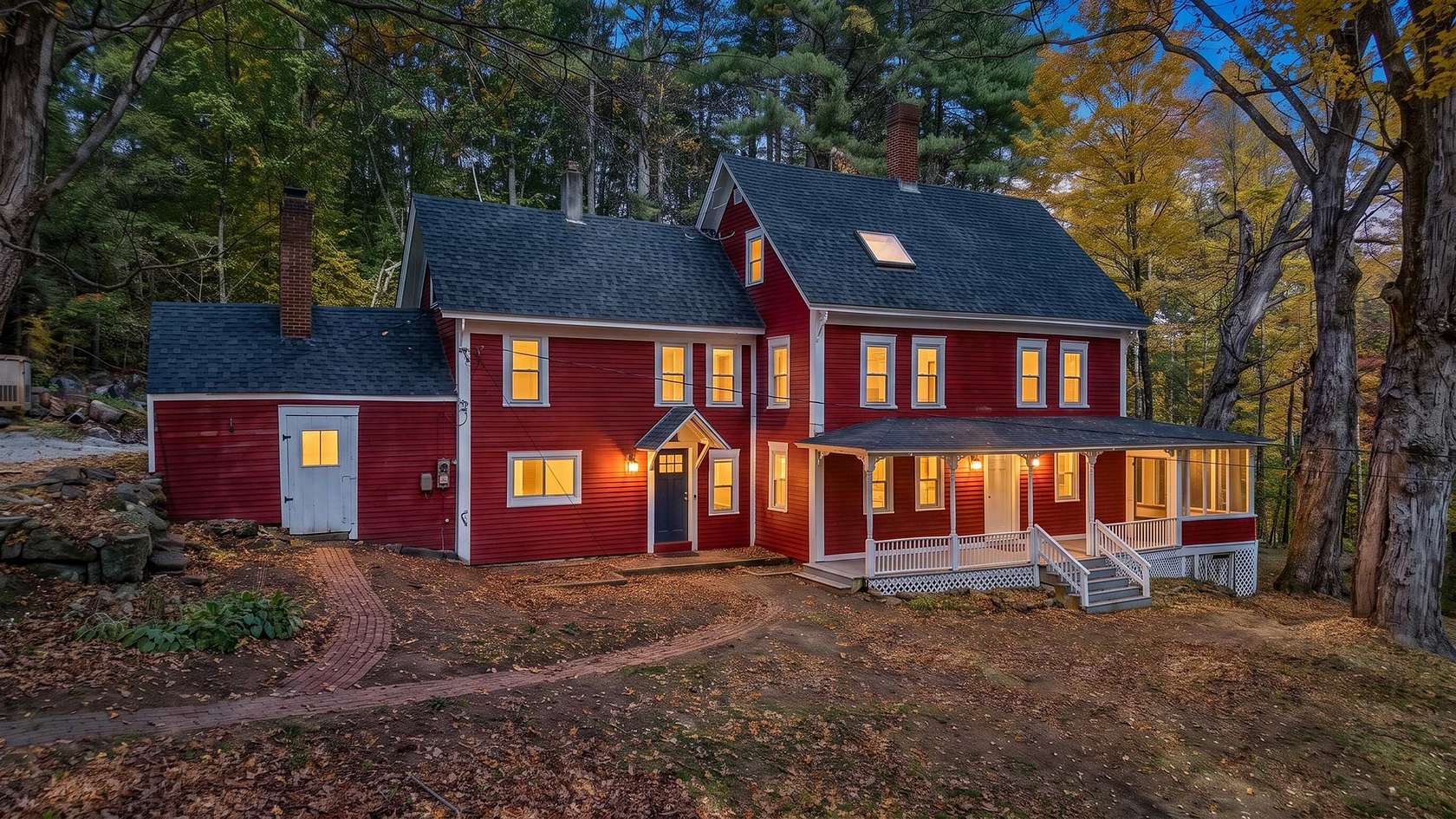 3.6 Acres of Land with Home for Sale in Sutton, New Hampshire