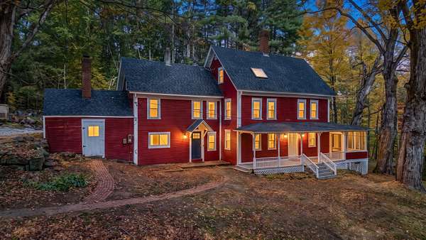 3.6 Acres of Land with Home for Sale in Sutton, New Hampshire