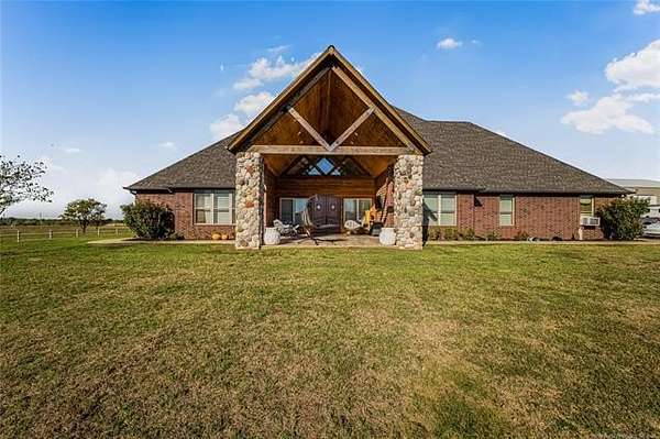 42.4 Acres of Agricultural Land with Home for Sale in Checotah, Oklahoma