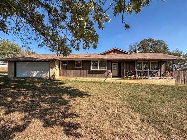 30 Acres of Land with Home for Sale in Stigler, Oklahoma