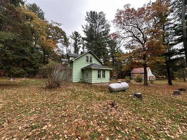 36.4 Acres of Land with Home for Sale in Stone Lake, Wisconsin