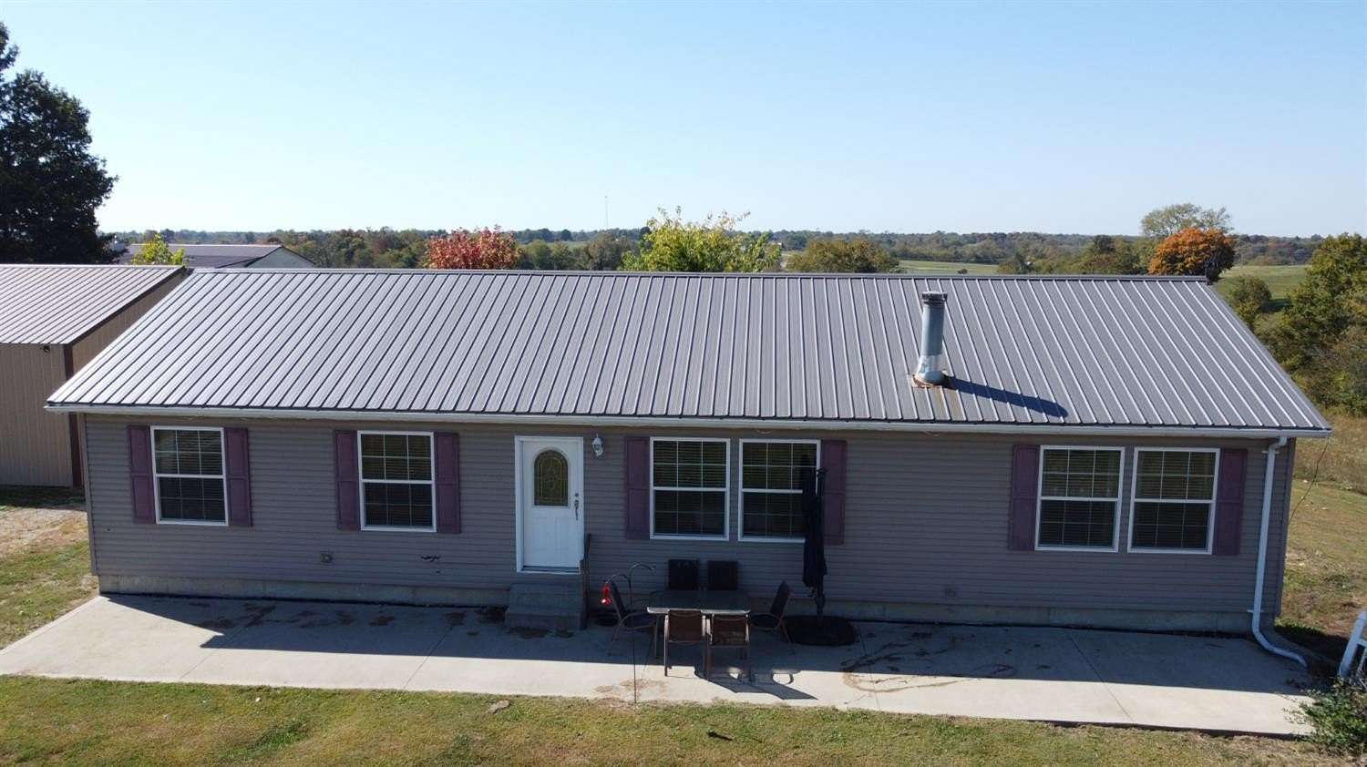 2.5 Acres of Land with Home for Sale in Patriot, Indiana