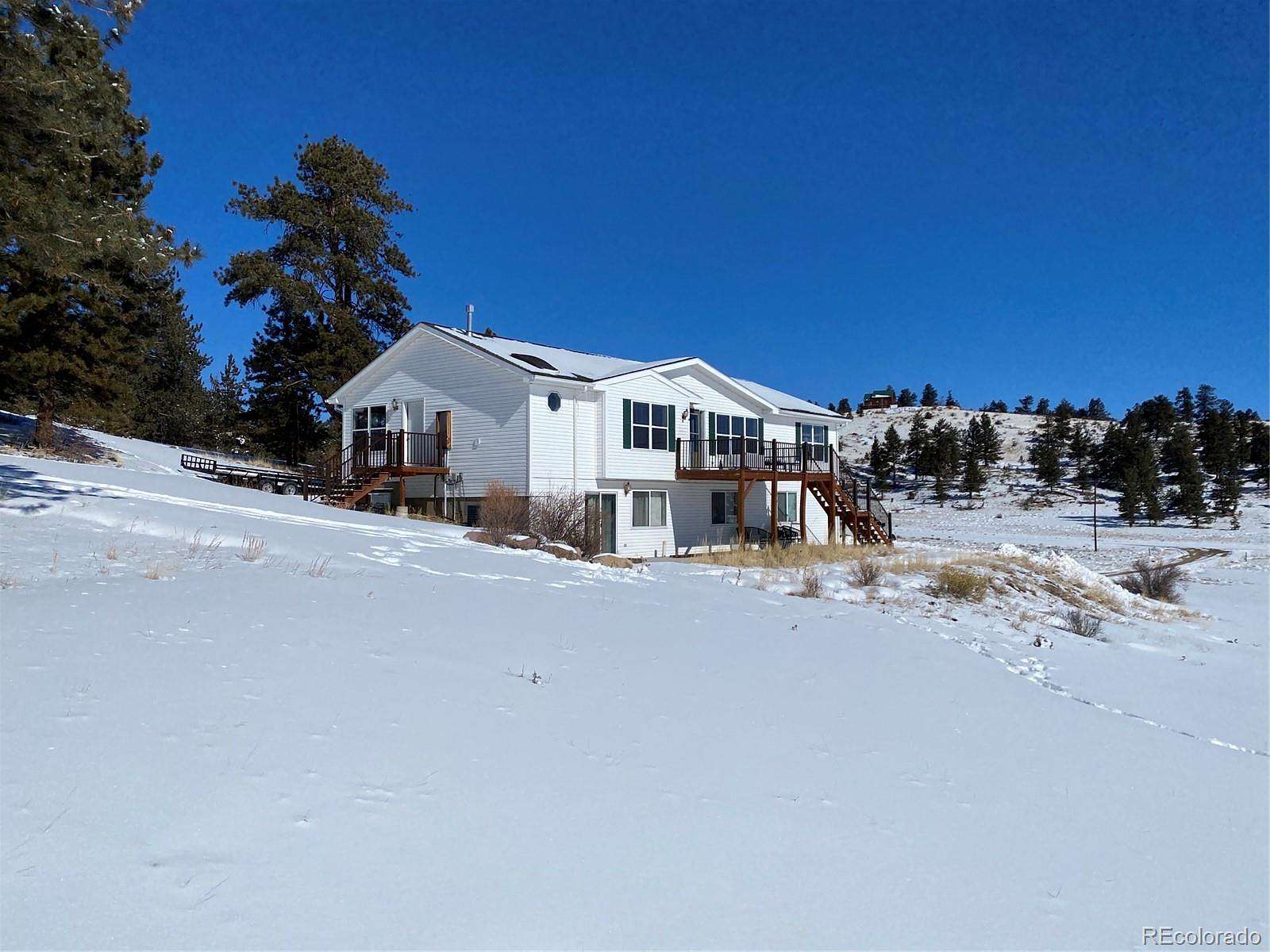 5 Acres of Land with Home for Lease in Hartsel, Colorado