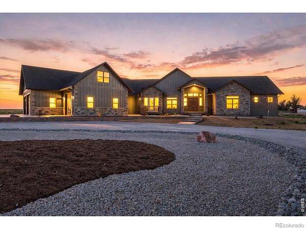 4.88 Acres of Land with Home for Sale in Loveland, Colorado