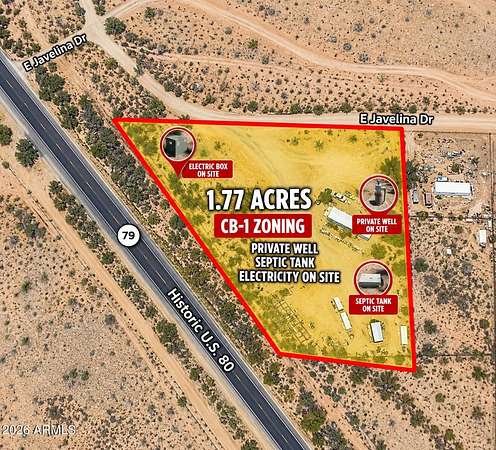 1.77 Acres of Mixed-Use Land for Sale in Florence, Arizona