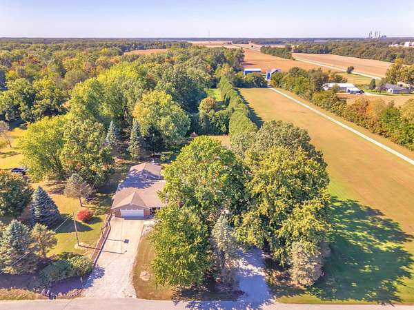 2 Acres of Land with Home for Sale in San Pierre, Indiana