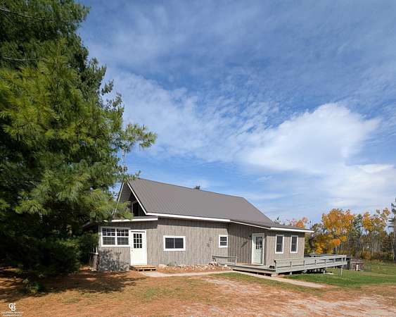 17 Acres of Land with Home for Sale in Atlanta, Michigan