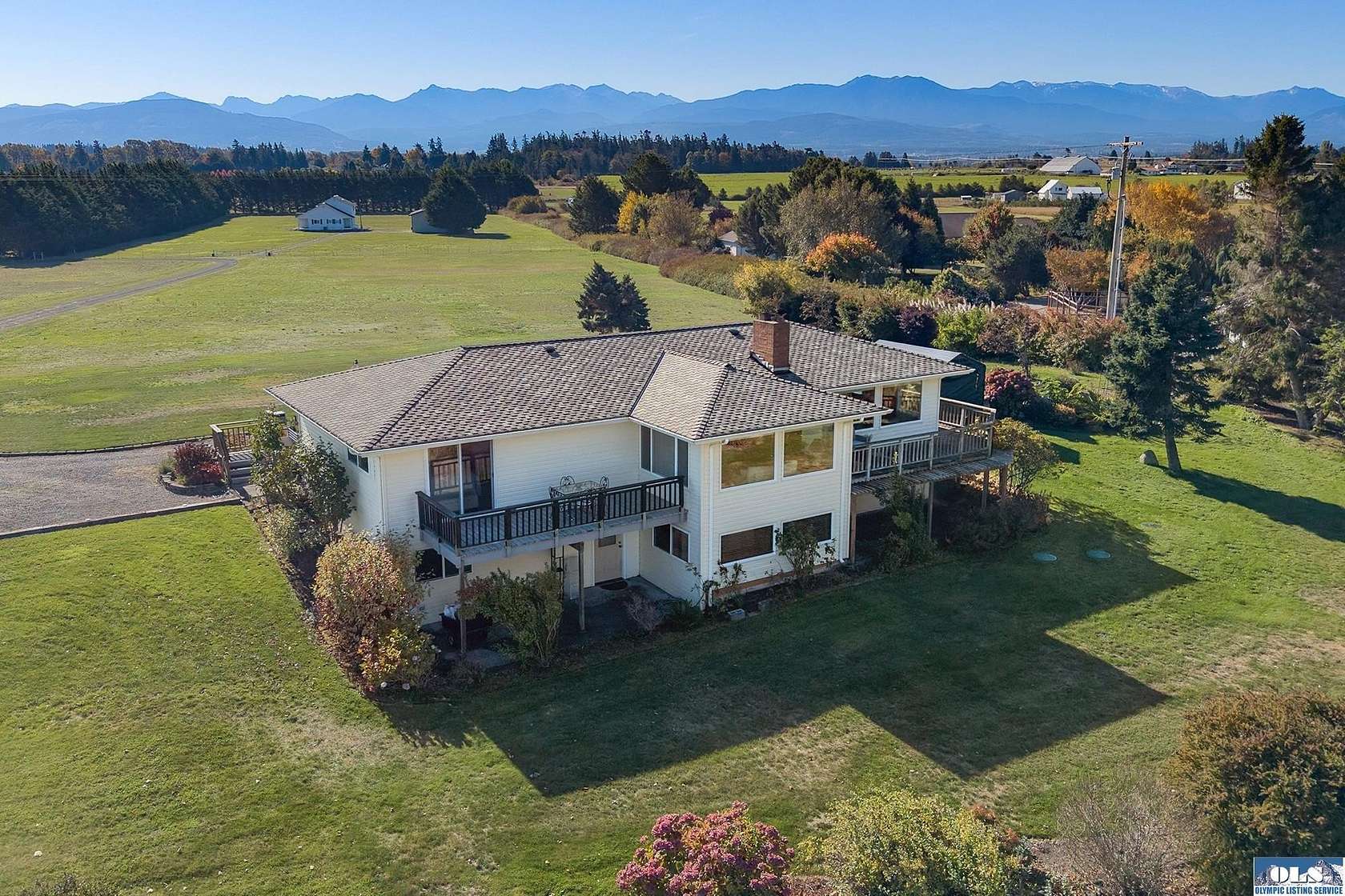 2.59 Acres of Land with Home for Sale in Sequim, Washington