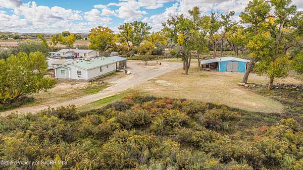 3.7 Acres of Land with Home for Sale in Bloomfield, New Mexico