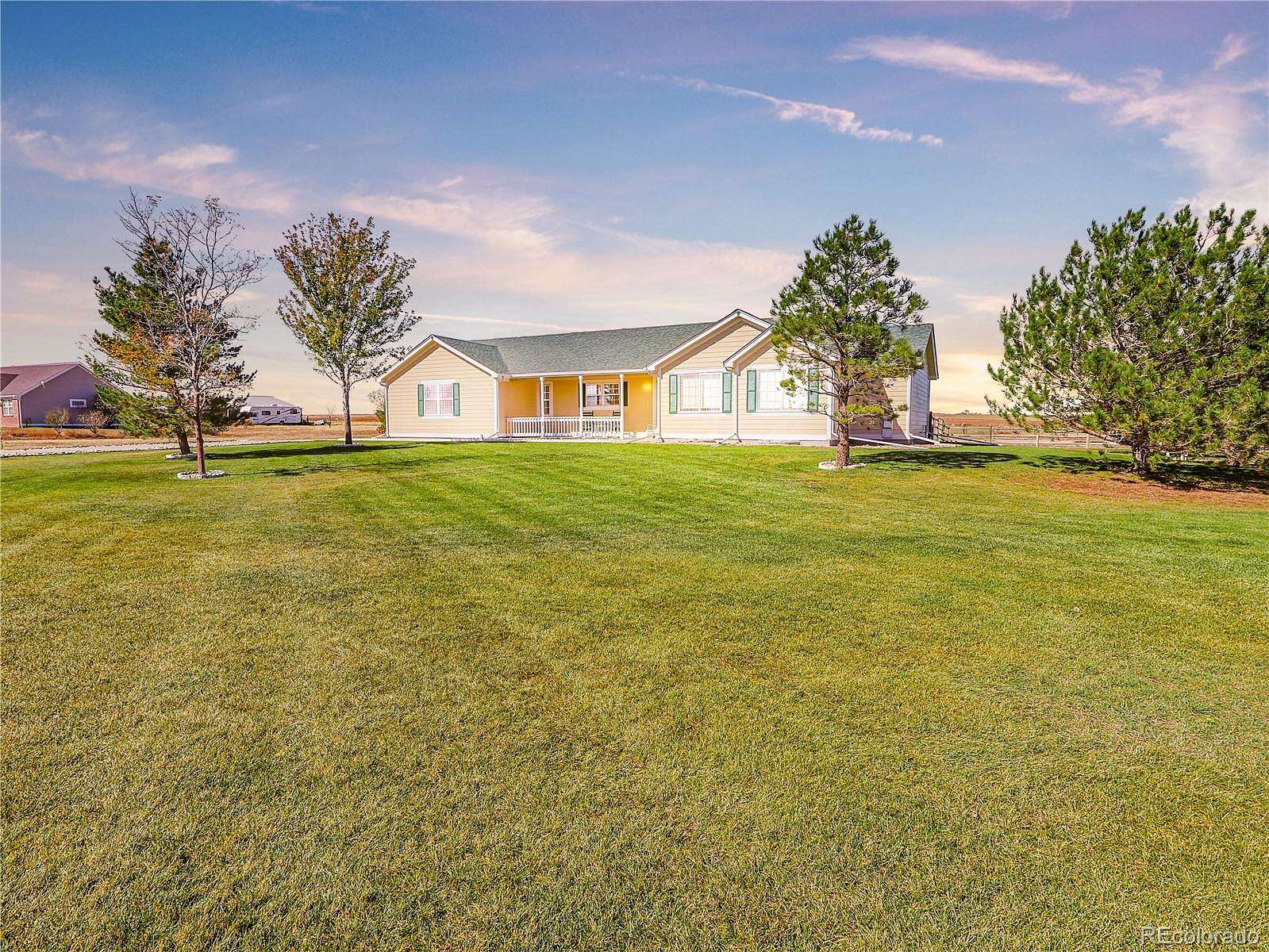 5.6 Acres of Land with Home for Sale in Strasburg, Colorado