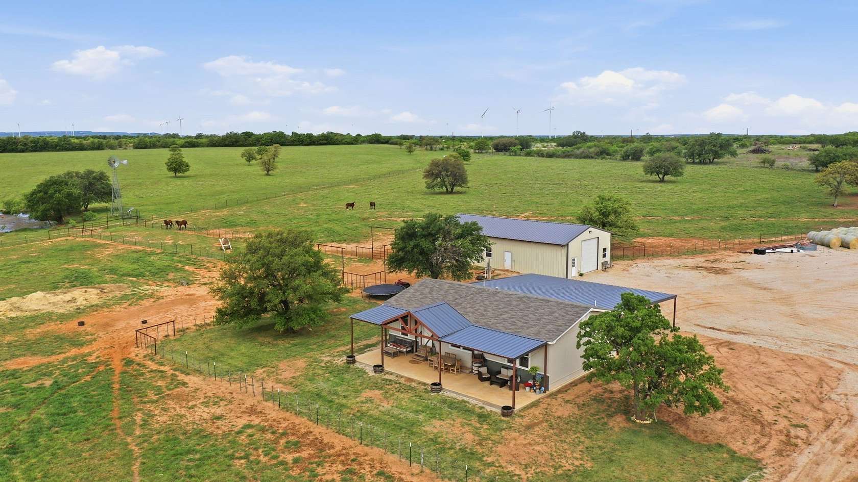 20 Acres of Land with Home for Sale in Cisco, Texas