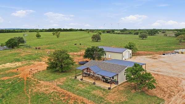 20 Acres of Land with Home for Sale in Cisco, Texas