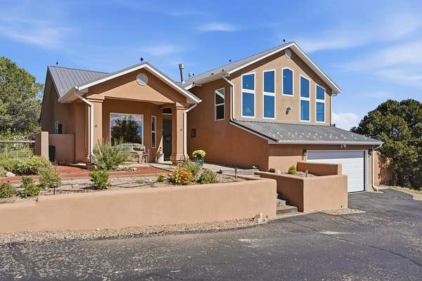 3 Acres of Land with Home for Sale in Tijeras, New Mexico
